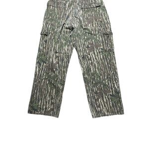 Vintage Bob Allen Camouflage Cargo Pants for Men Size Large